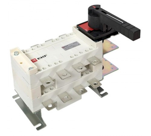 Рубильник-переключатель 250A 4P c рукояткой управления для прямой установки PowerSwitch  pscs-250-4  EKF