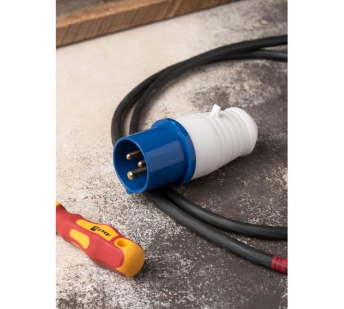 Вилка переносная 013 2Р+РЕ 16А 220В IP44 EKF PROxima  ps-013-16-220  EKF