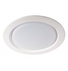 Светильник светодиодный встраиваемый downlight PLED DL5 24w 4000K WH IP40 (плоский рассеиватель)  .5026506A  JAZZWAY