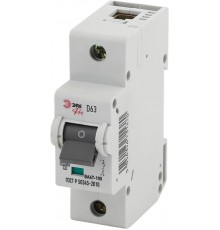 Выключатель автоматический однополюсный NO-902-268 ВА47-100 1Р 63А 10кА кривая D (12/120/2880) Pro  Б0048858  ЭРА