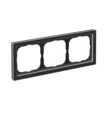 ArtGalery Pure Черный Рамка 3-постовая , МАТОВОЕ органическое стекло  GAL331003  SE