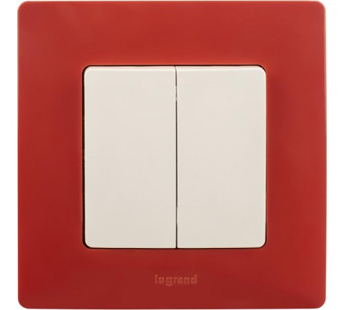 Etika Красная Рамка 1-ая  672531  Legrand