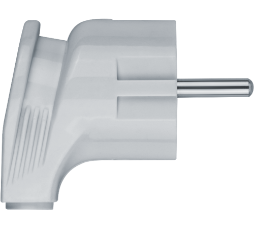 Вилка NCA-PL04-16A-E-WH угловая с/з белая  61362  Navigator