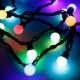 Светодиодная гирлянда ARD-BALL-CLASSIC-D17.5-10000-BLACK-100LED RGB (230V, 7W)  025585  Arlight