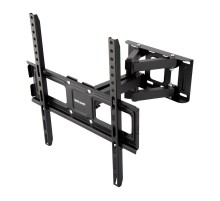 Кронштейн для телевизора 32"-55" дюймов, наклонно-поворотный, двойное колено REXANT серия HOME 38-0334  REXANT