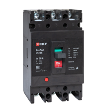 Выключатель автоматический LS125 18кА 3P 50А ProPact  mccb-125-18-3-50-ls  EKF
