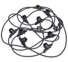 Белт-лайт 3м 10 IP65 черный 2м 230В тр.  LGDU601-0-010-03-B-S-65  IEK