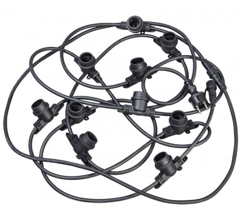 Белт-лайт 3м 10 IP65 черный 2м 230В тр.  LGDU601-0-010-03-B-S-65  IEK