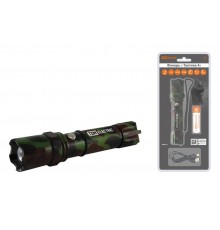 Фонарь налобный "Тактика 4", аккум.,1 LED 5 Вт CREE, 170 лм, алюм., фокус., 1х18650,  SQ0350-0053  TDM