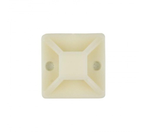 Площадка самоклеящаяся (20х20мм.) белая (20шт.) PROxima plc-20x20-r  EKF