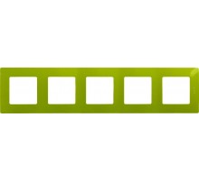 Etika Зеленый папоротник Рамка 5-ая  672545  Legrand