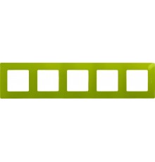 Etika Зеленый папоротник Рамка 5-ая  672545  Legrand