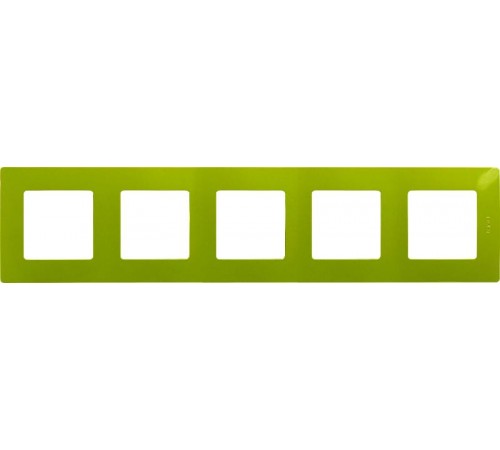Etika Зеленый папоротник Рамка 5-ая  672545  Legrand