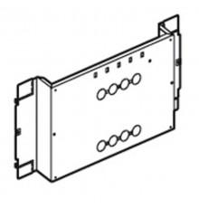 Пластина монтажная XL3 800/4000 - для 1 или 2 DPX-IS 630 - 36 модулей  020657  Legrand