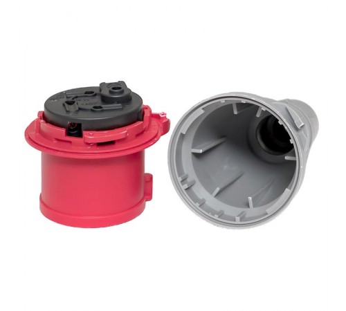 Вилка переносная 014 3Р+РЕ 16А 380В IP44 EKF PROXIMA  ps-014-16-380-PRO  EKF