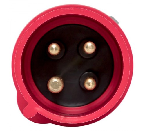 Вилка переносная 014 3Р+РЕ 16А 380В IP44 EKF PROXIMA  ps-014-16-380-PRO  EKF