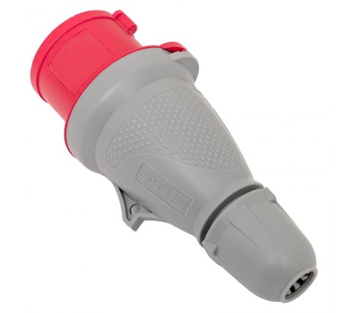 Вилка переносная 014 3Р+РЕ 16А 380В IP44 EKF PROXIMA  ps-014-16-380-PRO  EKF