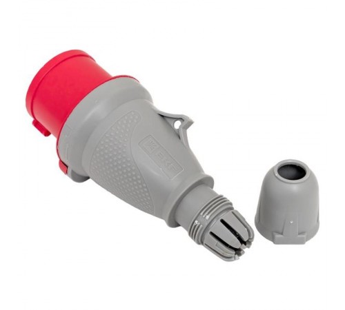 Вилка переносная 014 3Р+РЕ 16А 380В IP44 EKF PROXIMA  ps-014-16-380-PRO  EKF