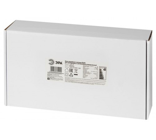 Блок аварийного питания для светильников LED-LP-E200-1-240 универсальный до 200Вт 1час IP65  Б0055351  ЭРА