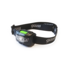 Фонарь налобный GFL405 3W 130lm Li-ion 600mAh LED 1/12/72  GF405  Gauss