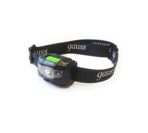 Фонарь налобный GFL405 3W 130lm Li-ion 600mAh LED 1/12/72  GF405  Gauss