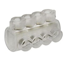 Клеммник для сетей уличного освещения KE10.504 Al 4x10-50 мм / Cu 2.5-35 мм инд. упак. EKF  ke-10,504-r  EKF