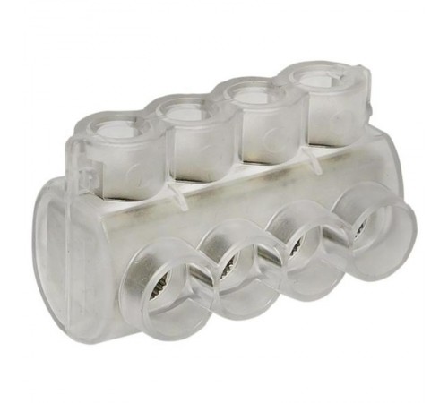 Клеммник для сетей уличного освещения KE10.504 Al 4x10-50 мм / Cu 2.5-35 мм инд. упак. EKF  ke-10,504-r  EKF