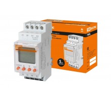 Реле времени РВМЦ-1с/100час-2х8А-24/230В-DIN (мнф.цифр., 24реж., 1с-100час, 24-230В АС/DC)  SQ1503-0026  TDM