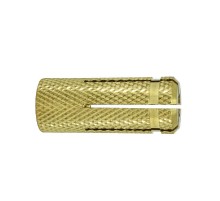 Анкер забивной латунный M12 (25 шт)- пакет  148944  Tecfi