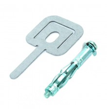 Комплекты для крепления ОКЛ с использованием дюбеля Молли М4х32 и хомута FR ПР-25 (100 шт) Промрукав  PR08.5206  Промрукав