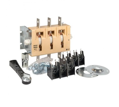 Выключатель-разъединитель ВР32У-37B31250 400А, 1 направление с д/г камерами, съемная левая/правая рукоятка EKF MAXima PROxima  uvr32-37b31250  EKF