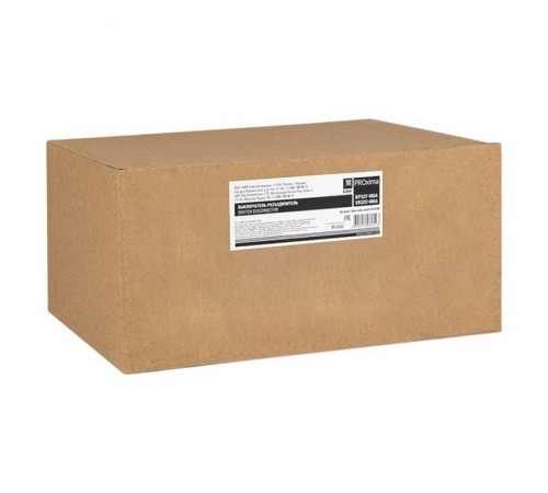 Выключатель-разъединитель ВР32У-37B31250 400А, 1 направление с д/г камерами, съемная левая/правая рукоятка EKF MAXima PROxima  uvr32-37b31250  EKF