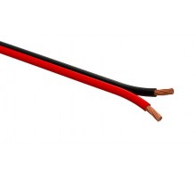 Акустический кабель ЭРА 2х0,75 мм2 красно-черный, 10 м   Б0059289  ЭРА