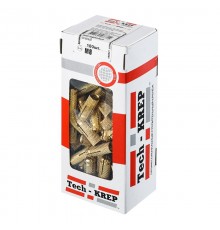 Анкер забиваемый латунный М8 (100 шт) - коробка ( 0,846 кг)  140599  Tech-KREP