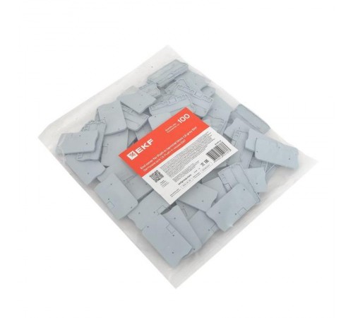 Заглушка для 1.5 Push-in серая EP-PIT-1,5  EKF