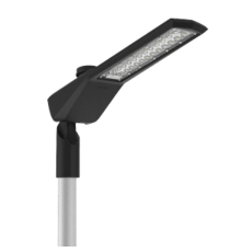 Светодиодный светильник уличный Levante M Yard 100 Вт кронштейн 48 мм 5000 K 1..10V NEMA RAL9005 черный муар  V1-S1-90748-40U05-6610050  VARTON