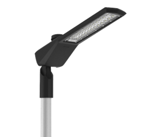 Светодиодный светильник уличный Levante M Yard 100 Вт кронштейн 60 мм 5000 K 1..10V NEMA RAL9005 черный муар  V1-S1-90760-40U05-6610050  VARTON