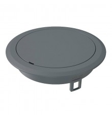 Лючок GES R2 глухой 40х140 мм (полиамид,серый) (GES R2B 7011)  7405086  OBO Bettermann