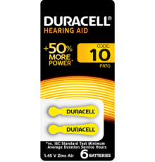 Батарейки Duracell ZA10-6BL  Б0039179  Duracell