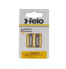 Бита Torx 40X25, серия Industrial, 2 шт в блистере  02640036  Felo