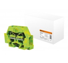 Микроклемма модульная МКМ 1,5мм2 желто-зеленая  SQ0822-0103  TDM