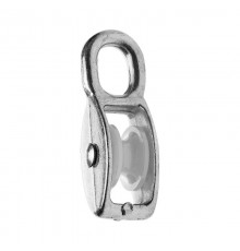 Блок для троса одинарный оцинк. (нейлон.шкив) 50мм (1 шт) - ярлык ( 0,167 кг)  112745  Tech-KREP