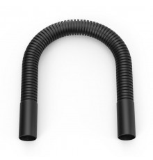 Поворот гибкий гофрированный универсальный чёрный d25 мм (5шт/120шт уп/кор)  PR13.02894  Промрукав