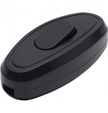 GLS10-01-20 Выключатель на шнур 250В, 10A, черный  39003  STEKKER