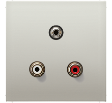 2x Cinch Audio (RCA) / Stereo разъем (TRS 3.5 mm) MAES1011 Jung