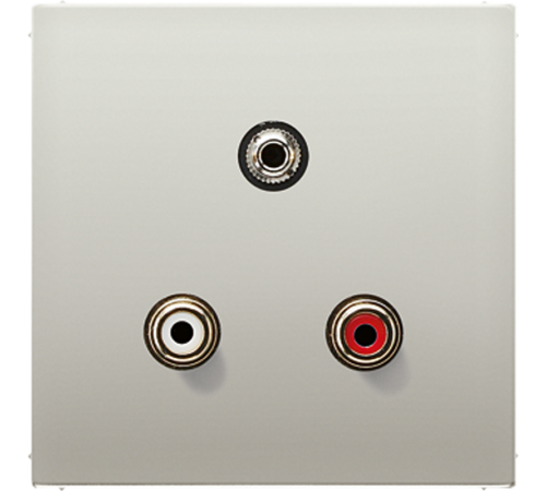 2x Cinch Audio (RCA) / Stereo разъем (TRS 3.5 mm) MAES1011 Jung