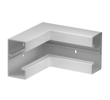 Внутренний угол кабельного канала Rapid 45-2 нерегулируемый 53x100 мм (ПВХ,серый) (GK-IS53100LGR)  6113062  OBO Bettermann