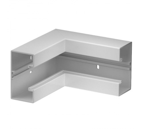 Внутренний угол кабельного канала Rapid 45-2 нерегулируемый 53x100 мм (ПВХ,серый) (GK-IS53100LGR)  6113062  OBO Bettermann