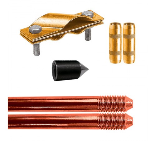 Электрод заземления EZ - 3 (3 метра, 14 мм, 2 х 1500 мм)60202Ezetek