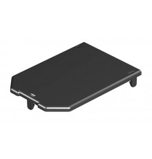 Заглушка для монтажной коробки GB2/3 104x76 мм (полиамид,черный)  7407240  OBO Bettermann